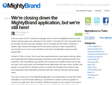 Tablet Screenshot of mightybrand.com